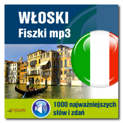 Włoski Fiszki mp3 1000 najważniejszych słów i zdań (produkt wirtualny)