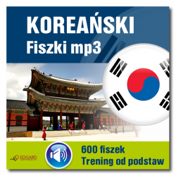 Koreański Fiszki mp3 Trening od podstaw  (produkt wirtualny)