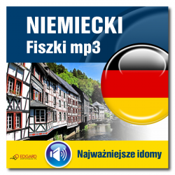 Niemiecki fiszki mp3 Najważniejsze idiomy (produkt wirtualny)