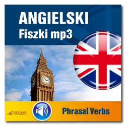 Angielski Fiszki mp3 Phrasal verbs  (produkt wirtualny)