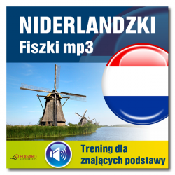Niderlandzki Fiszki mp3 Trening dla znających podstawy   (produkt wirtualny)
