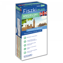 Angielski. Czasowniki i czasy. Fiszki PLUS