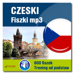 Czeski Fiszki mp3 Trening od podstaw  (produkt wirtualny)