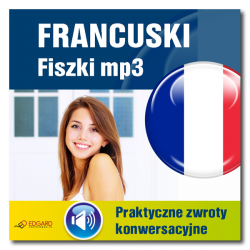 Francuski fiszki mp3 Praktyczne zwroty konwersacyjne  (produkt wirtualny)