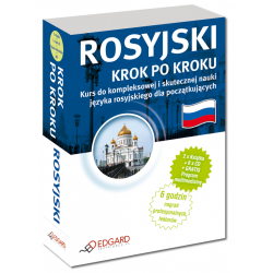 Rosyjski Krok po kroku (2 x Książka + 5 x Audio CD + MP3 + Program multimedialny)