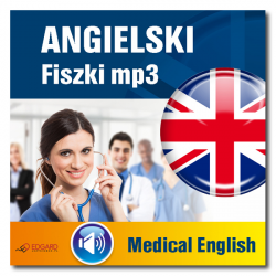 Angielski fiszki mp3 Medical English  (produkt wirtualny)
