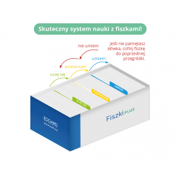 Angielski Fiszki PLUS dla początkujących 1 (600 fiszek + program i nagrania do pobrania + kolorowe przegródki)