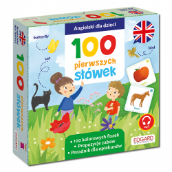 Angielski dla dzieci. 100 pierwszych słówek. Fiszki