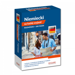 Pakiet. Niemiecki na każdy wyjazd. Rozmówki + 100 fiszek