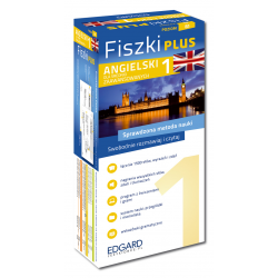 Angielski Fiszki PLUS dla średnio zaawansowanych 1 (600 fiszek + program i nagrania do pobrania + kolorowe przegródki)