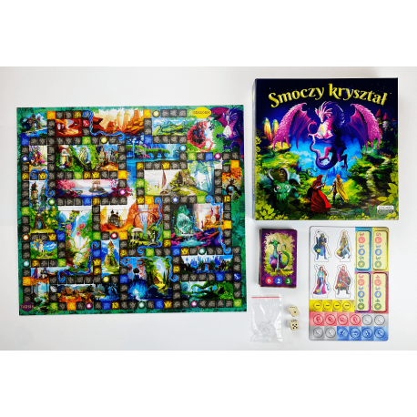 Smoczy kryształ - rodzinna gra fantasy | Edgard Games