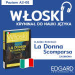 Włoski z kryminałem La donna scomparsa | EDGARD