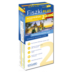 Hiszpański Fiszki PLUS dla średnio zaawansowanych 2 (600 fiszek + program i nagrania do pobrania + kolorowe przegródki)