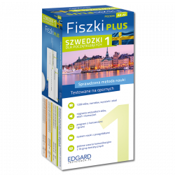 Szwedzki Fiszki PLUS dla początkujących 1