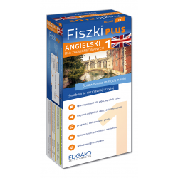 Angielski Fiszki PLUS dla zaawansowanych 1 (600 fiszek + program i nagrania do pobrania + kolorowe przegródki)