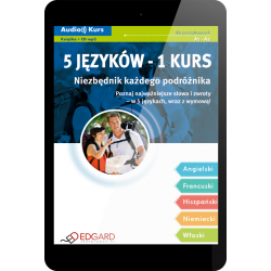 5 języków - 1 kurs Niezbędnik każdego podróżnika (E-book + nagrania mp3)