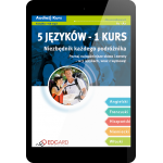 5 języków - 1 kurs Niezbędnik każdego podróżnika (E-book + nagrania mp3)