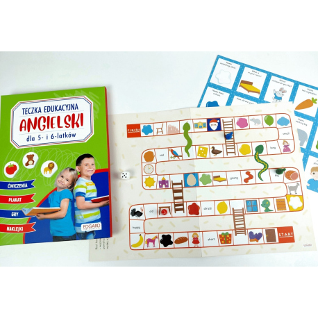 Angielski. Teczka edukacyjna. Dla 5– i 6-latków