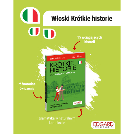 Włoski Krótkie historie. Dla początkujących