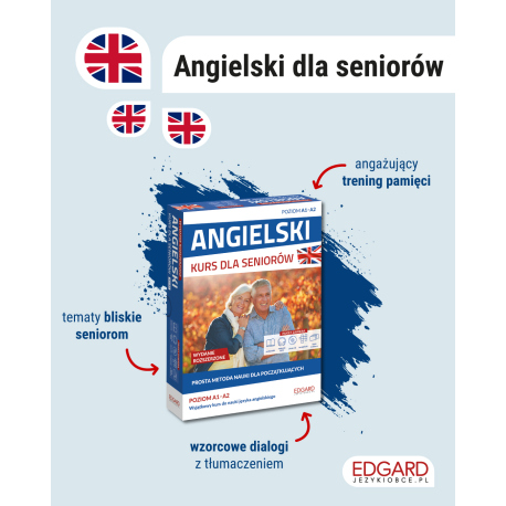 Angielski. Kurs dla seniorów. Wydanie rozszerzone