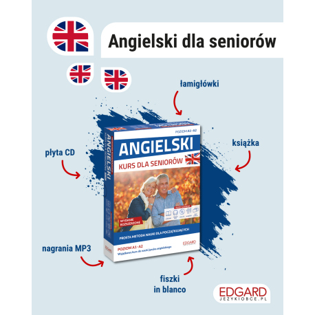 Angielski. Kurs dla seniorów. Wydanie rozszerzone