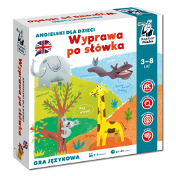 Wyprawa po słówka. Angielski dla dzieci. Gra językowa