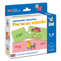 Angielski. Pierwsze słówka. Układanki malucha