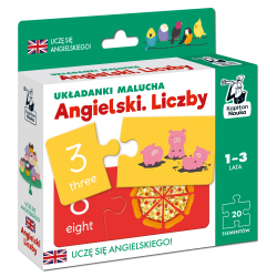 Angielski. Liczby. Układanki malucha