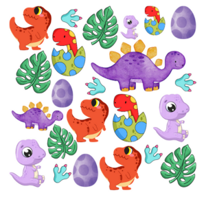 Dinozaury. Karty pracy