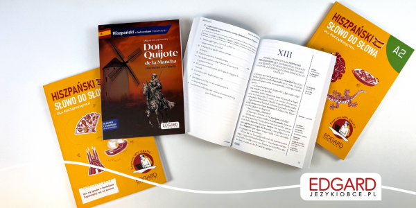Lekcja hiszpańskiego dla początkujących i średnio zaawansowanych z Don Quijote de la Mancha 